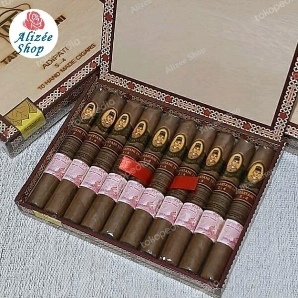 Adipati S4 Wooden Box isi 10 Batang Siglo Size S-4 - Image 2